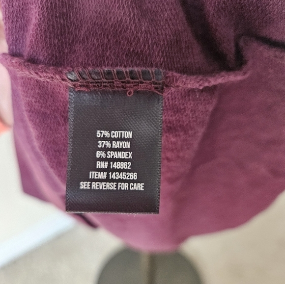 Nwts Torrid Mini French Terry Shift Dress M/L 10 - Picture 10 of 11